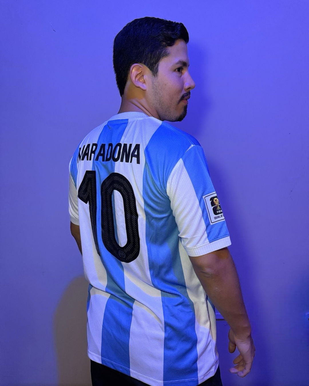 ARGENTINA MARADONA TRIBUTE JERSEY