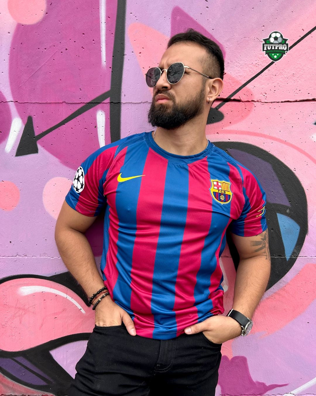 AUTHENTIC BARÇA RETRO JERSEY 2005 HOME