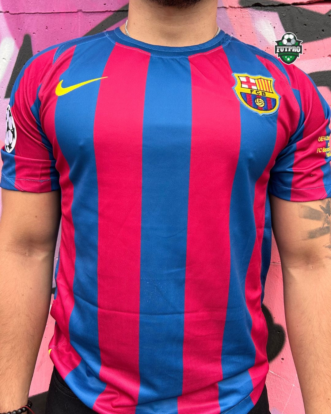 AUTHENTIC BARÇA RETRO JERSEY 2005 HOME