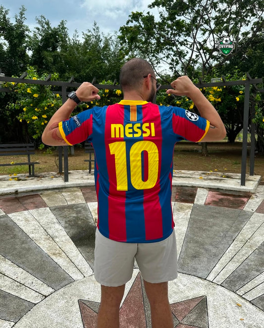 RETRO MESSI BARÇA JERSEY 2011