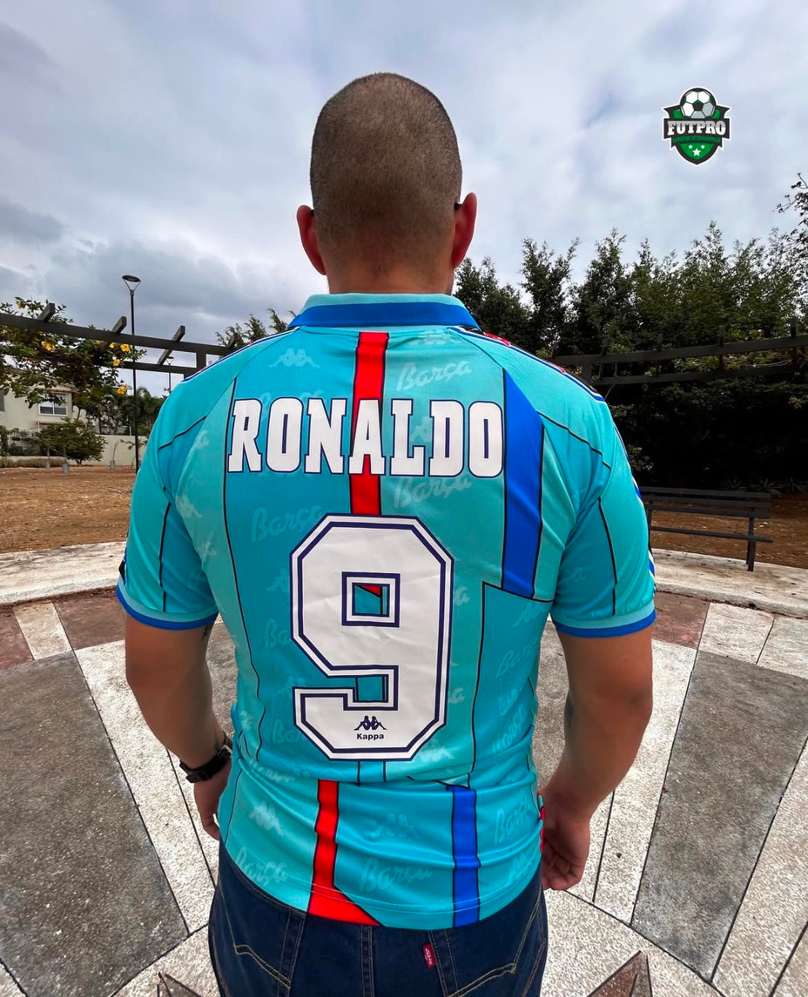 RETRO BARÇA JERSEY RONALDO 1996